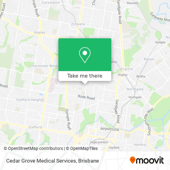 Cedar Grove Medical Services map