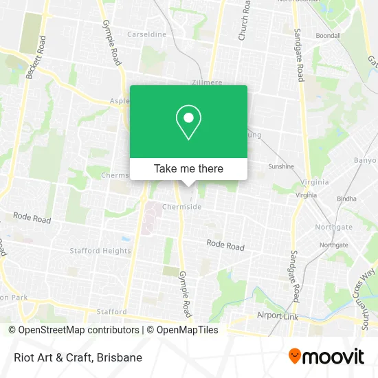 Riot Art & Craft map