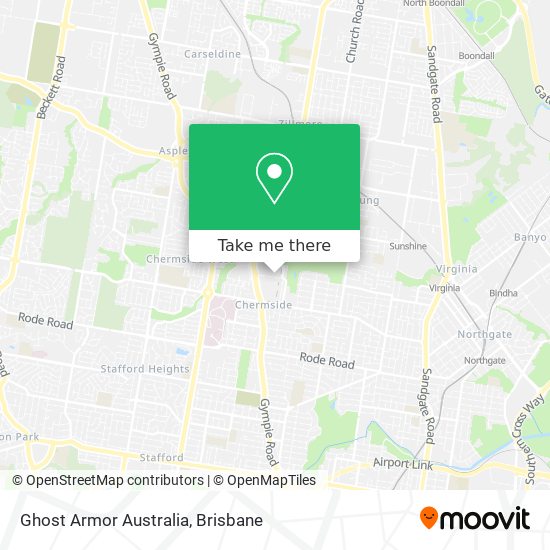 Ghost Armor Australia map