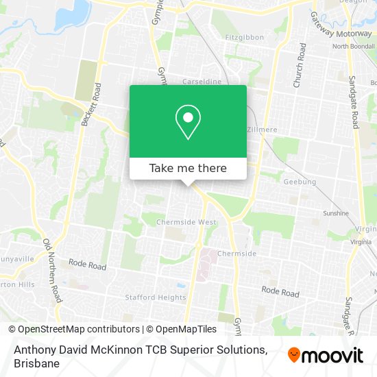 Anthony David McKinnon TCB Superior Solutions map