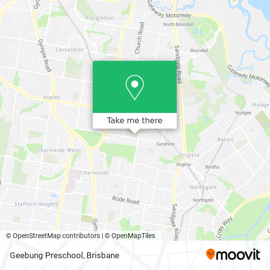 Geebung Preschool map