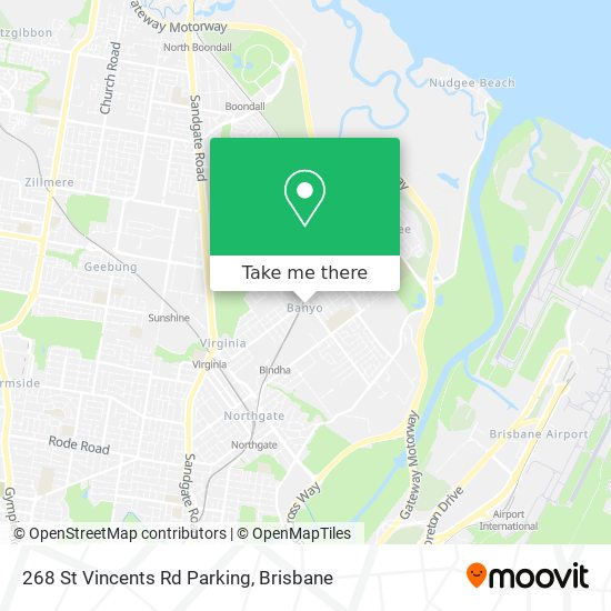 268 St Vincents Rd Parking map