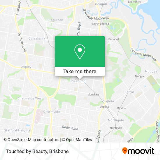 Touched by Beauty map