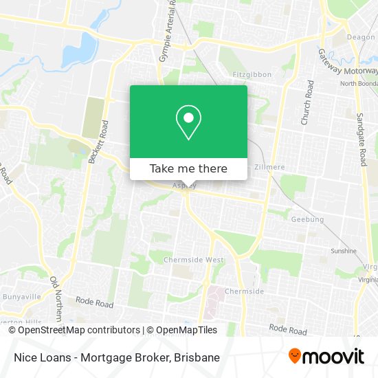 Nice Loans - Mortgage Broker map