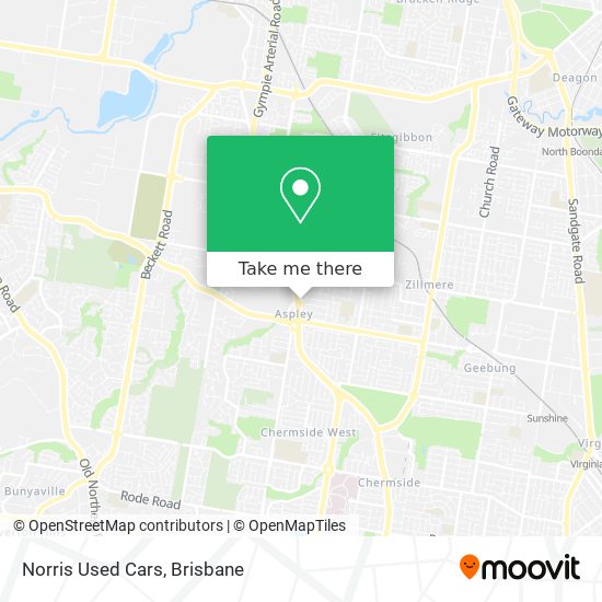 Norris Used Cars map