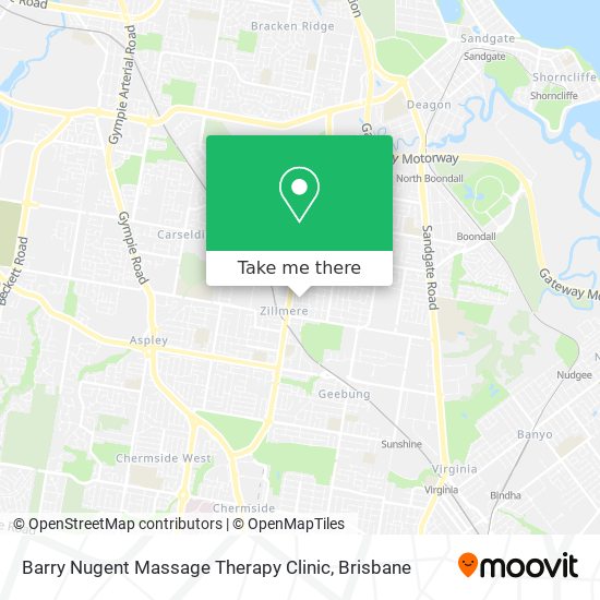 Barry Nugent Massage Therapy Clinic map