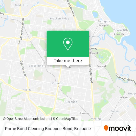 Prime Bond Cleaning Brisbane Bond map