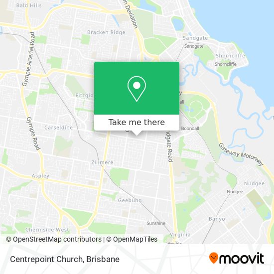 Centrepoint Church map