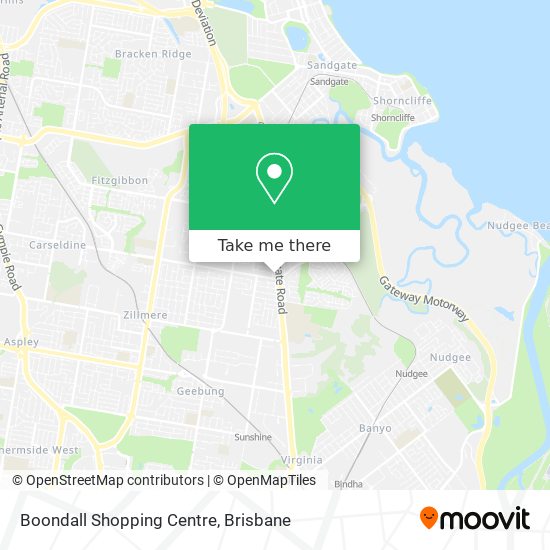 Mapa Boondall Shopping Centre