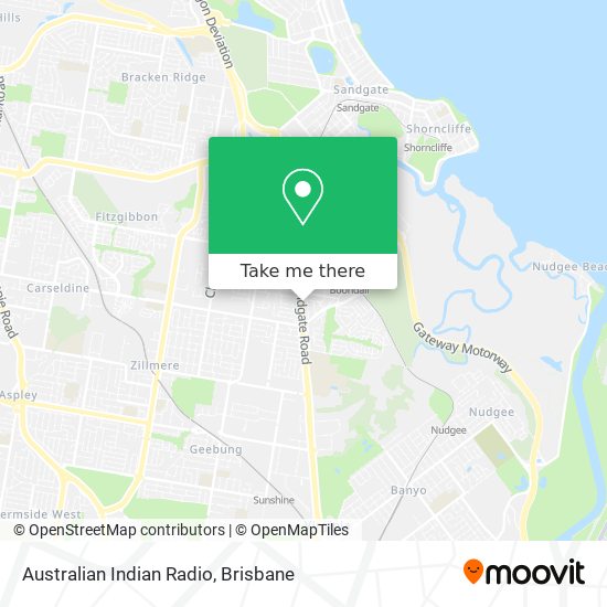 Australian Indian Radio map
