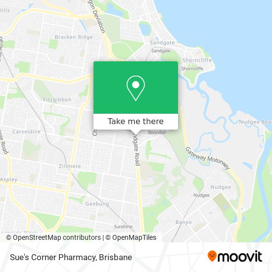 Sue's Corner Pharmacy map