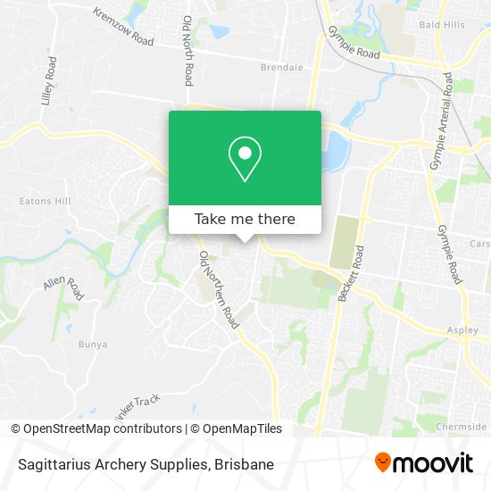 Sagittarius Archery Supplies map