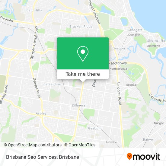 Brisbane Seo Services map