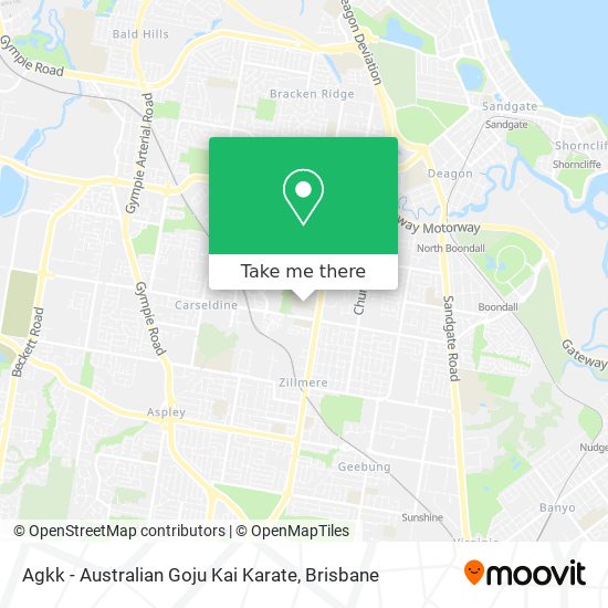 Mapa Agkk - Australian Goju Kai Karate