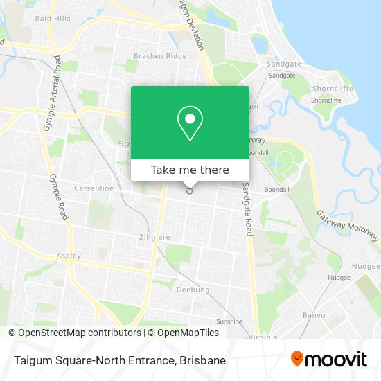 Taigum Square-North Entrance map