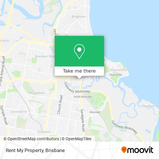 Rent My Property map