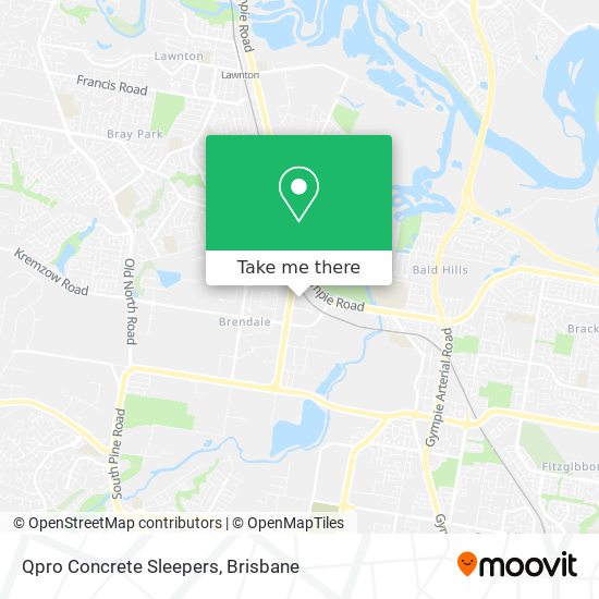 Qpro Concrete Sleepers map