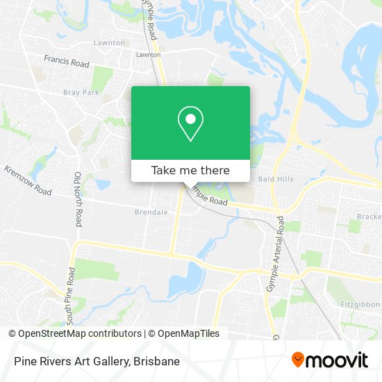 Pine Rivers Art Gallery map