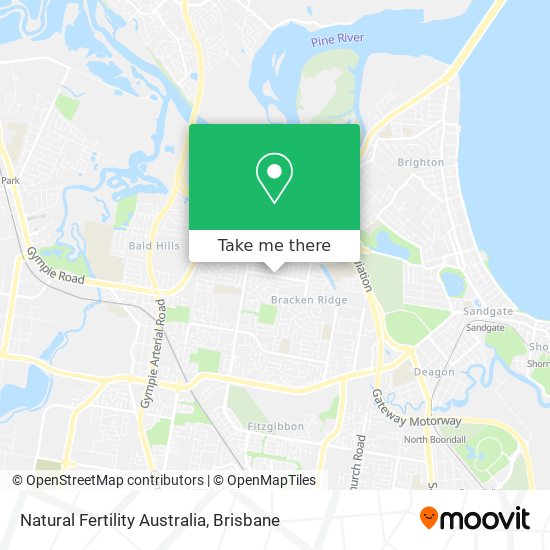 Natural Fertility Australia map
