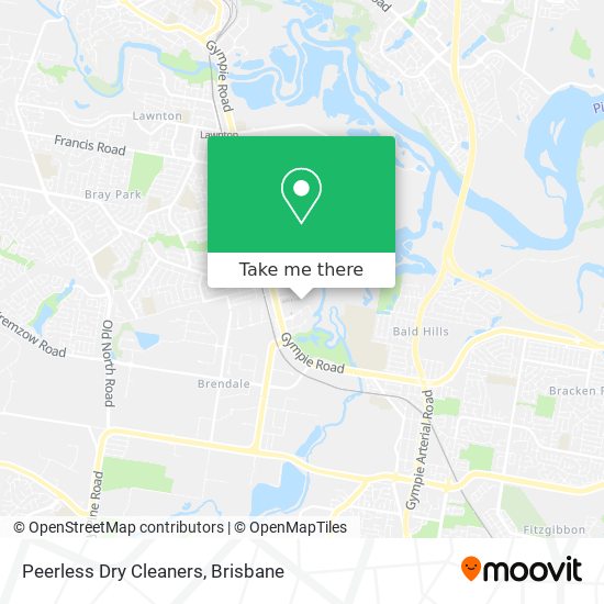 Peerless Dry Cleaners map