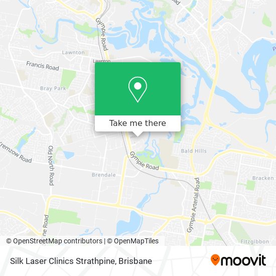 Silk Laser Clinics Strathpine map
