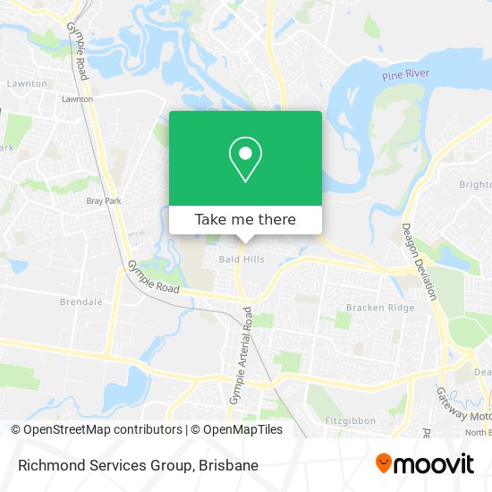 Richmond Services Group map