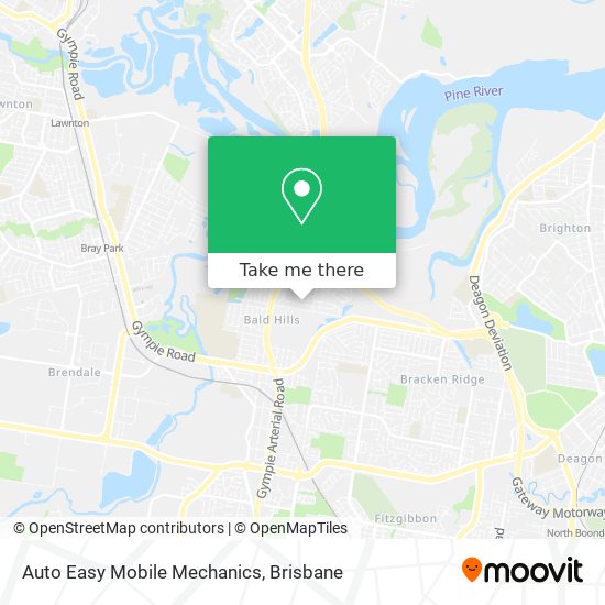 Auto Easy Mobile Mechanics map