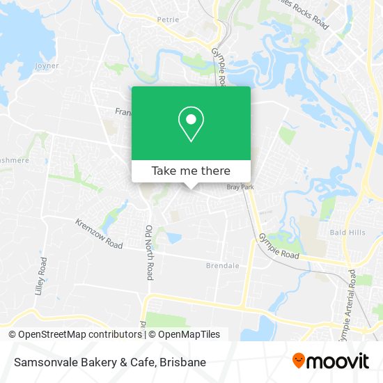 Samsonvale Bakery & Cafe map