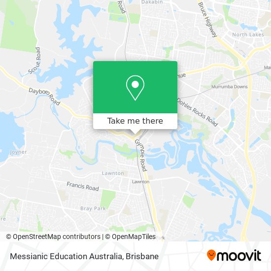 Messianic Education Australia map