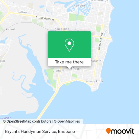 Mapa Bryants Handyman Service