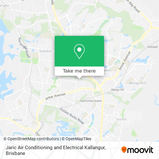 Jaric Air Conditioning and Electrical Kallangur map