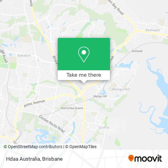 Hdaa Australia map