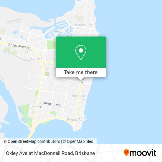Oxley Ave at MacDonnell Road map