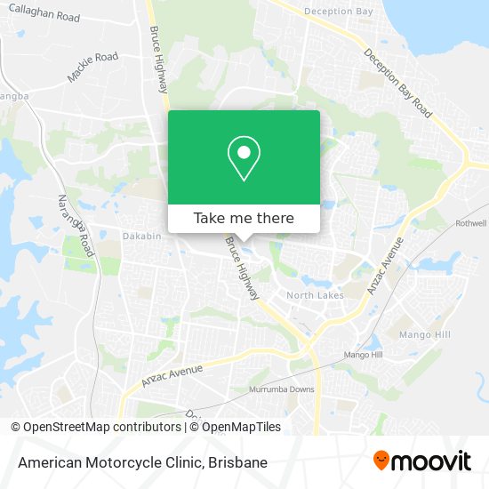 American Motorcycle Clinic map