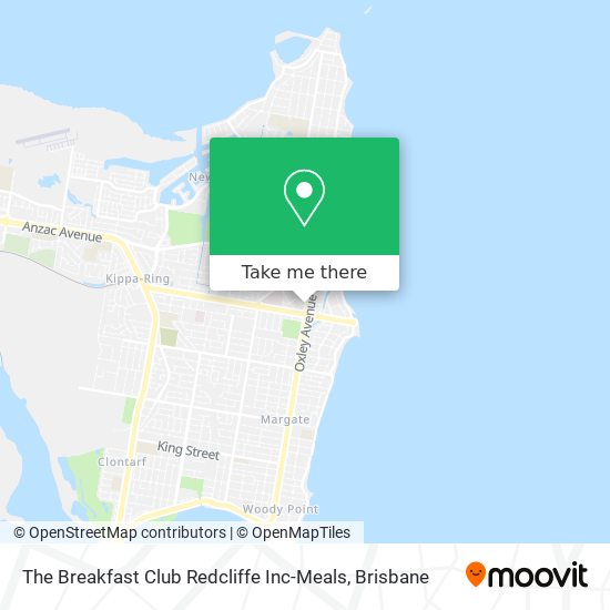 The Breakfast Club Redcliffe Inc-Meals map