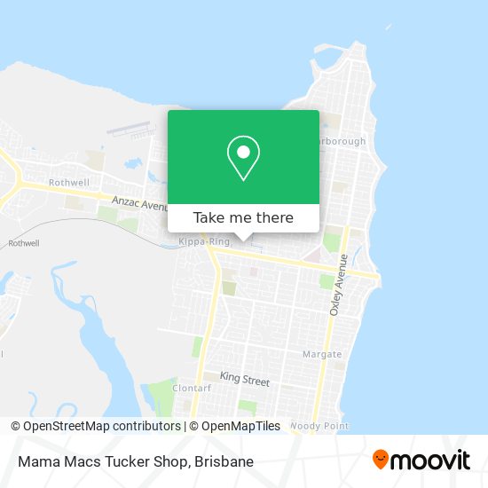 Mama Macs Tucker Shop map