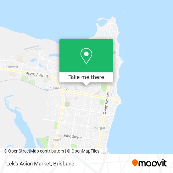 Lek's Asian Market map