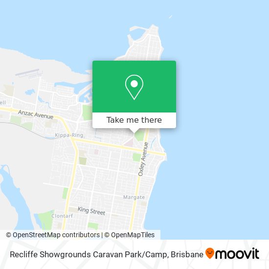 Recliffe Showgrounds Caravan Park / Camp map