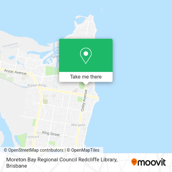 Moreton Bay Regional Council Redcliffe Library map