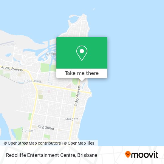 Redcliffe Entertainment Centre map
