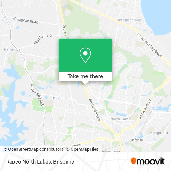Repco North Lakes map