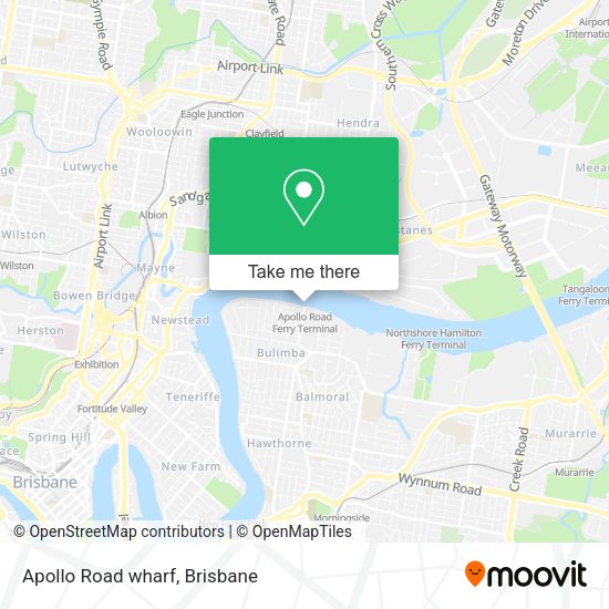 Apollo Road wharf map