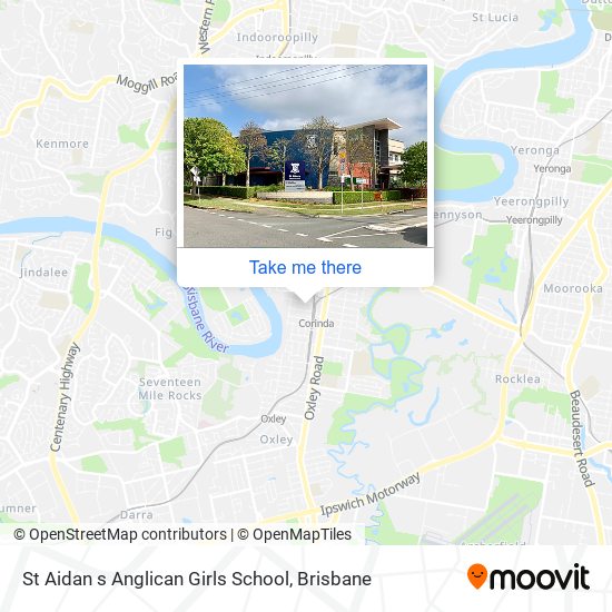 St Aidan s Anglican Girls School map