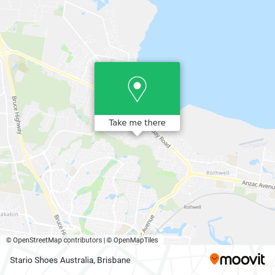 Stario Shoes Australia map