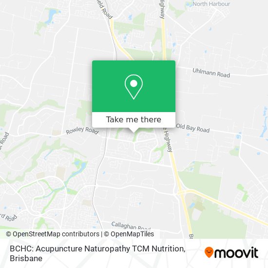 BCHC: Acupuncture Naturopathy TCM Nutrition map