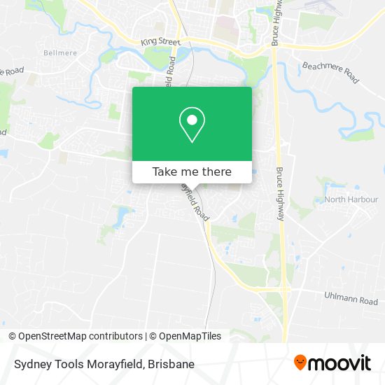 Sydney Tools Morayfield map
