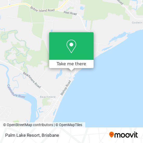 Palm Lake Resort map