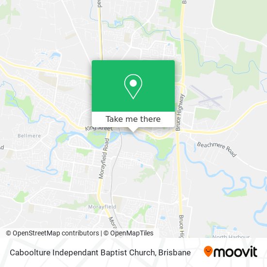 Caboolture Independant Baptist Church map