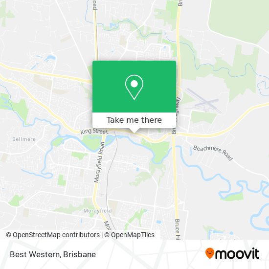 Best Western map
