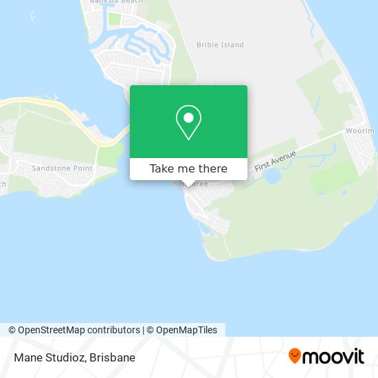 Mane Studioz map